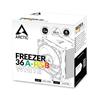 Arctic Freezer 36 A-RGB S1700 AM5 Direct touch dual 12CM Pressure optimized fan, White