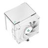 DeepCool AK500 WH High-Performance CPU Cooler, 5 Copper Heat Pipes, Single-Tower Heatsink, 120mm FDB PWM Fan, 240W