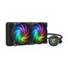 MSI MAG CoreLiquid 240R V2 AIO Liquid CPU Cooler, 240mm Radiator, Dual 120mm PWN Fans, ARGB lighting controled by software*,...