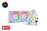 EKWB Nucleus AIO CR240 Lux D-RGB Liquid Cooler - White(Open Box)