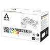 Arctic Liquid Freezer III 240 A-RGB AIO CPU Water Cooler, White