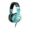 AUDIO-TECHNICA ATH-M50XBT2 Wireless Over-Ear Headphones, Ice Blue