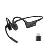 SHOKZ OpenComm2 UC Bluetooth Stereo Headphone with USB-C Dongle, Black