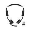 SHOKZ Casque d’écoute stéréo Bluetooth OpenMeet UC USB-A NC avec micro