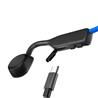 SHOKZ OpenMove Bluetooth Bone Conduction On-Ear Sport Headphones Blue