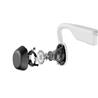 SHOKZ OpenMove Bluetooth Bone Conduction On-Ear Sport Headphones White