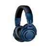 AUDIO TECHNICA ATH-M50xBT2 Monitor Headphones, Deep Sea Blue