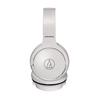 AUDIO-TECHNICA ATH-S220BT Casque supra-auriculaire sans fil, blanc