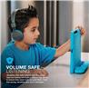 JLAB JBuddies Studio Wireless Kids' Headphone, Grey/Blue