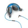 JLAB AUDIO JBuddies Studio On-Ear Kids Wired Headphones, Blue/Grey