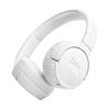 JBL Tune 670NC Casque supra-auriculaire sans fil ANC, blanc