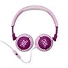 JBL Junior 320 Wired On-Ear Headphones for Kids, Purple