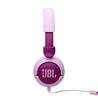 JBL Junior 320 Wired On-Ear Headphones for Kids, Purple