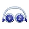 JBL Junior 320BT Wireless On-Ear Headphones for Kids, Blue