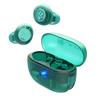 JLAB Go Pop ANC True Wireless Earbuds, Transparent Teal