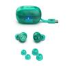 JLAB Go Pop ANC True Wireless Earbuds, Transparent Teal