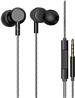 HP DHE-7001 Wired In-ear Earphone with 3.5mm jack, Black