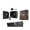 AMD R7 7700X CPU +  ASUS TUF GAMING B650M-E WIFI Motherboard + T-Force 32GB D5 6000MHz CL30 RAM