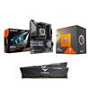 AMD R7 7800X3D CPU + GIGABYTE B650 EAGLE AX Motherboard + T-Force 32GB D5 6000MHz CL30 RAM BundleSpecial