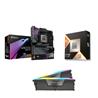 AMD R9 9950X CPU +  GIGABYTE X870E AORUS MASTER Motherboard + CORSAIR RGB 64GB D5 6000MHz CL30 Grey RAM