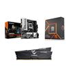 AMD R5 7600X CPU + GIGABYTE B650M GAMING PLUS WIFI Carte mère + T-Force 32GB D5 6000MHz RAM
