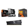 AMD R5 7600X3D CPU +  GIGABYTE B650M GAMING PLUS WIFI Carte mère + T-Force 32GB D5 6000MHz CL30 RAM