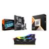AMD Ryzen 7 9800X3D CPU + GIGABYTE B850 EAGLE WIFI6E Motherboard + T-Force RGB 32GB D5 6000MHz CL30 Black RAM