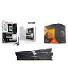 AMD R5 7600X3D CPU + ASUS ROG STRIX B650-A GAMING WIFI Motherboard + T-Force 32GB D5 6000MHz CL30 RAM