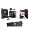 AMD R7 9800X3D CPU + ASUS TUF GAMING B850-PLUS WIFI Motherboard + T-Force 32GB D5 6000MHz CL30 RAM