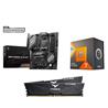 AMD R7 7800X3D CPU + MSI B650E GAMING WIFI Carte mère + T-Force 32GB D5 6000MHz CL30 RAM