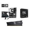 Intel Core Ultra 7 270K CPU + MSI PRO Z890-S WIFI Carte mère + T-Force 32GB D5 6000MHz CL30 RAM