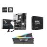 Intel Core Ultra 7 265KF CPU + MSI PRO Z890-S WIFI Carte mère + CORSAIR RGB 32GB D5 6000MHz RAM