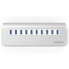 ORICO 10-Port USB 3.0 Hub with 36W Power Adapter & 100cm Cable