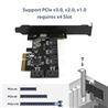 Vantec-5 Port SATA III 6Gbps PCIe x4 Host Card(UGT-ST655)