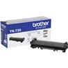 BROTHER TN730 Toner Cartridge - Black - Laser - 1200 Page - 1 Pack