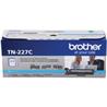 BROTHER TN-227C Original Toner Cartridge - Cyan - Laser - High Yield