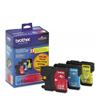 BROTHER LC-65 XL Tri-Color Ink Cartridges