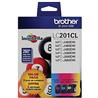 BROTHER LC-201 Tri-Color Ink Cartridge