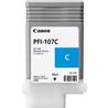 Canon PFI-107 Cyan Ink (130ml) for IPF670 / 680 / 685 / 770 / 780 / 785 (6706B001)