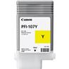 Canon PFI-107 Yellow Ink (130ml) for IPF670 / 680 / 685 / 770 / 780 / 785 (6708B001)