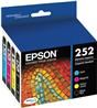 Epson 252 C/M/Y/K 4-Pack Ink Cartridge | T252120-BCS