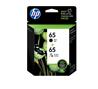 HP 65 Black & Tri-colour Original Ink Cartridges, 2 Packs