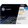 HP 641A Yellow Original LaserJet Toner Cartridge (C9722A)