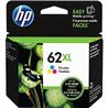 HP 62XL Tri-Colour High Yield Original Ink Cartridge (C2P07AN)