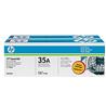 HP 35A (CB435D) Black Original LaserJet Toner Cartridges, 2 pack