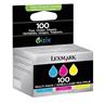 LEXMARK #100 14N1202 Ink Cartridge – Cyan/Magenta/Yellow – 3 Pack