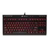 Corsair Gaming K63 Compact Mechanical Keyboard, Cherry MX Red(Open Box)