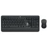 Logitech Advanced Wireless Keyboard Mouse Combo - French