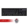 Ducky ONE2 White LED, CMX Red Switch Mechanical Keyboard