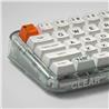 MELGEEK Mojo68 Keyboard - Plastic - Gateron Pro White(Open Box)